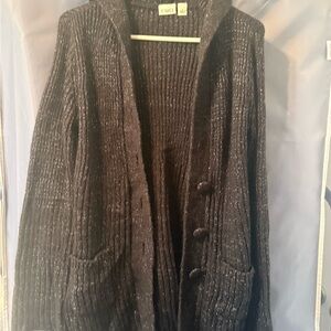 Cato brand  Black Sweater Cardigan